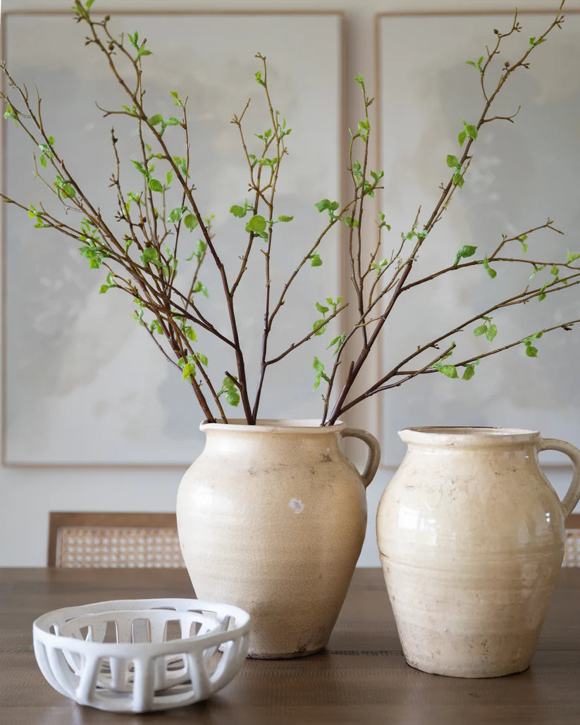 Cream Terracotta Jug