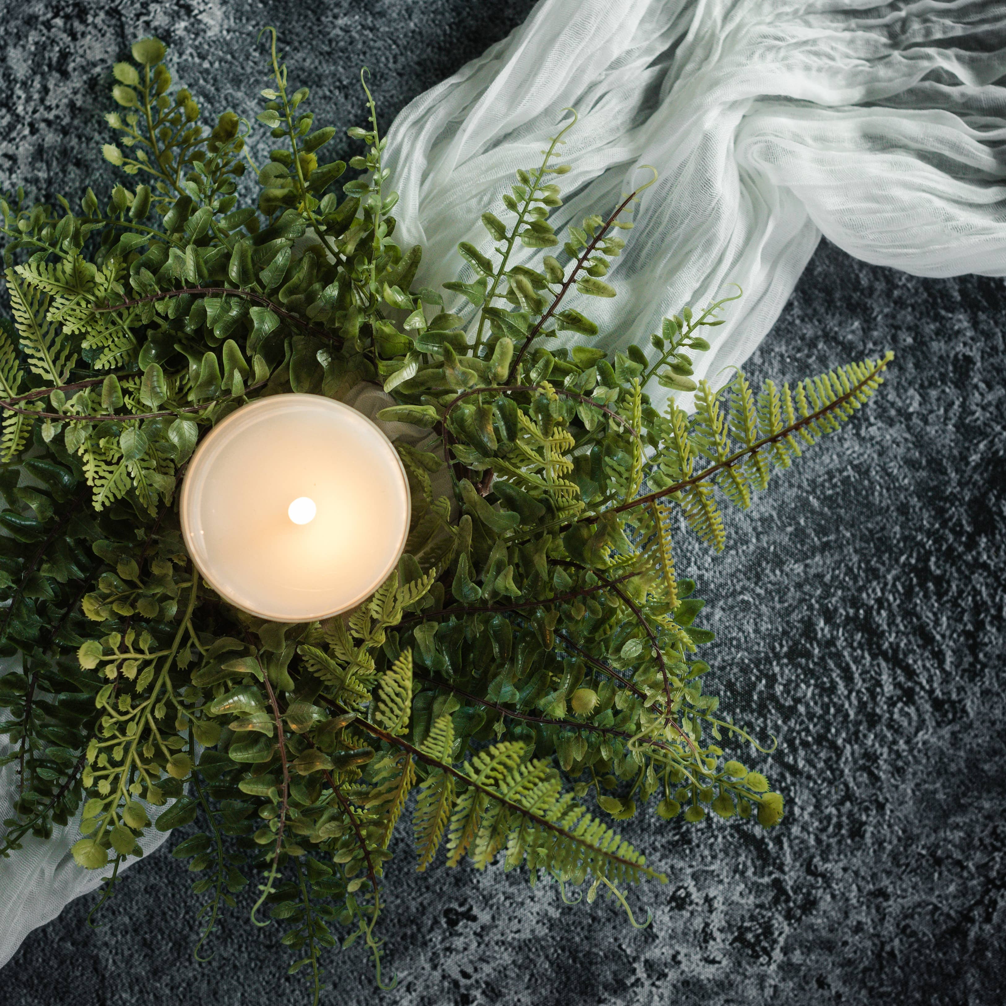 Fern Candle Ring