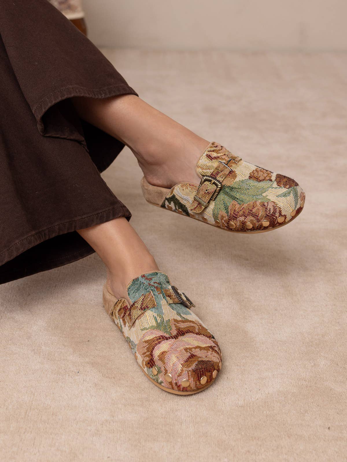 The Toni |Tapestry Clog