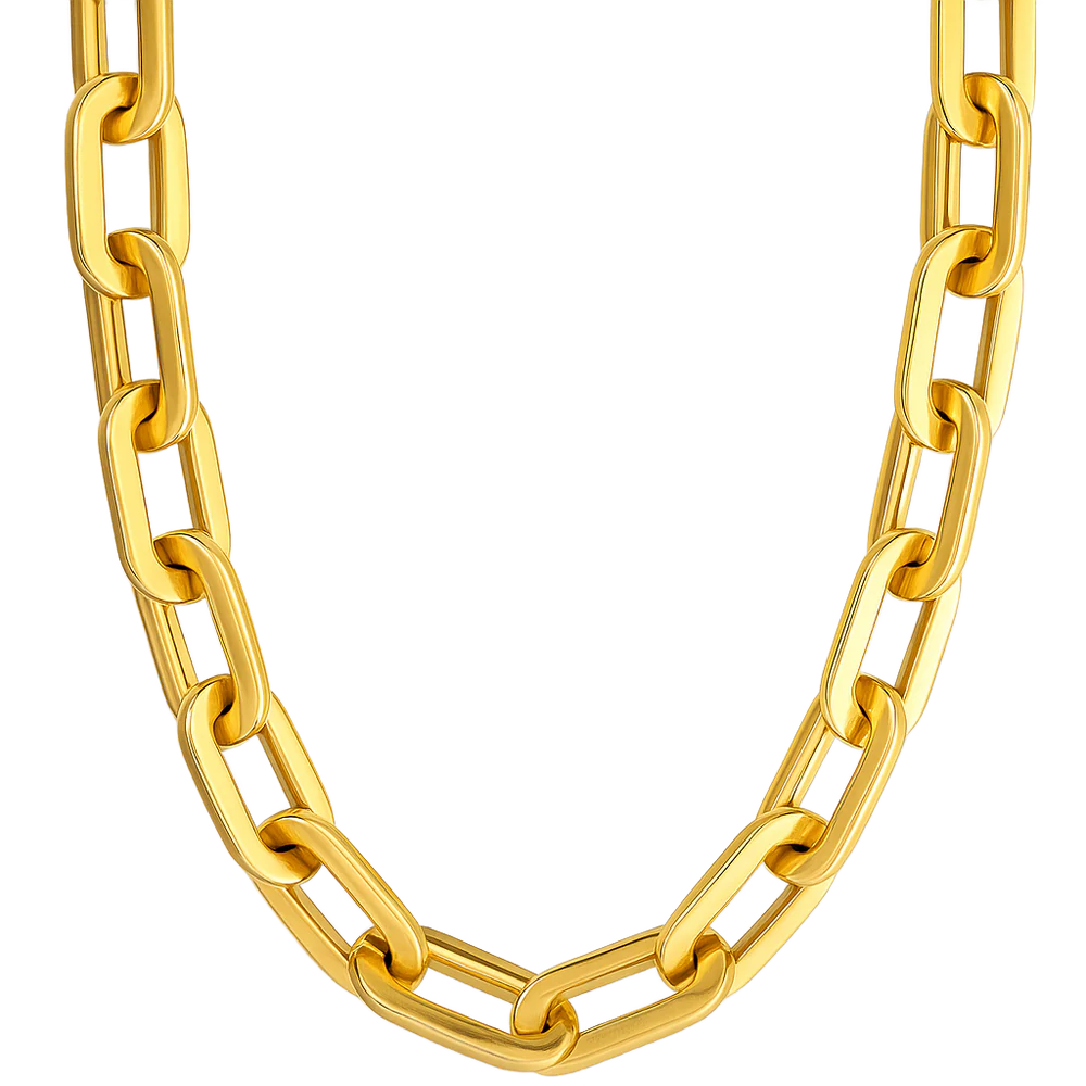 Gage Oversized Link Necklace