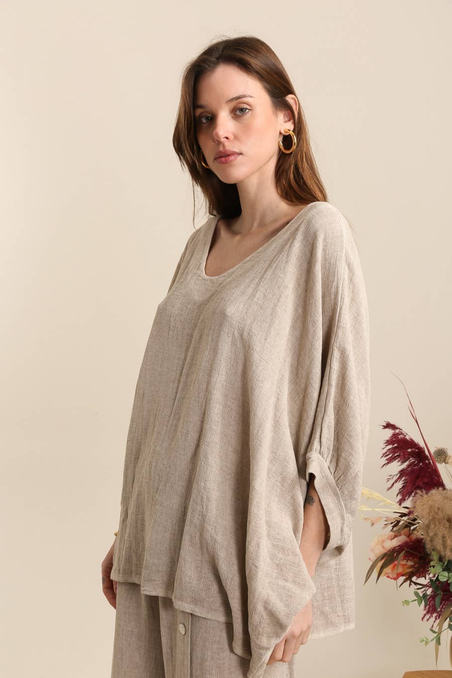 Paris Linen blouse