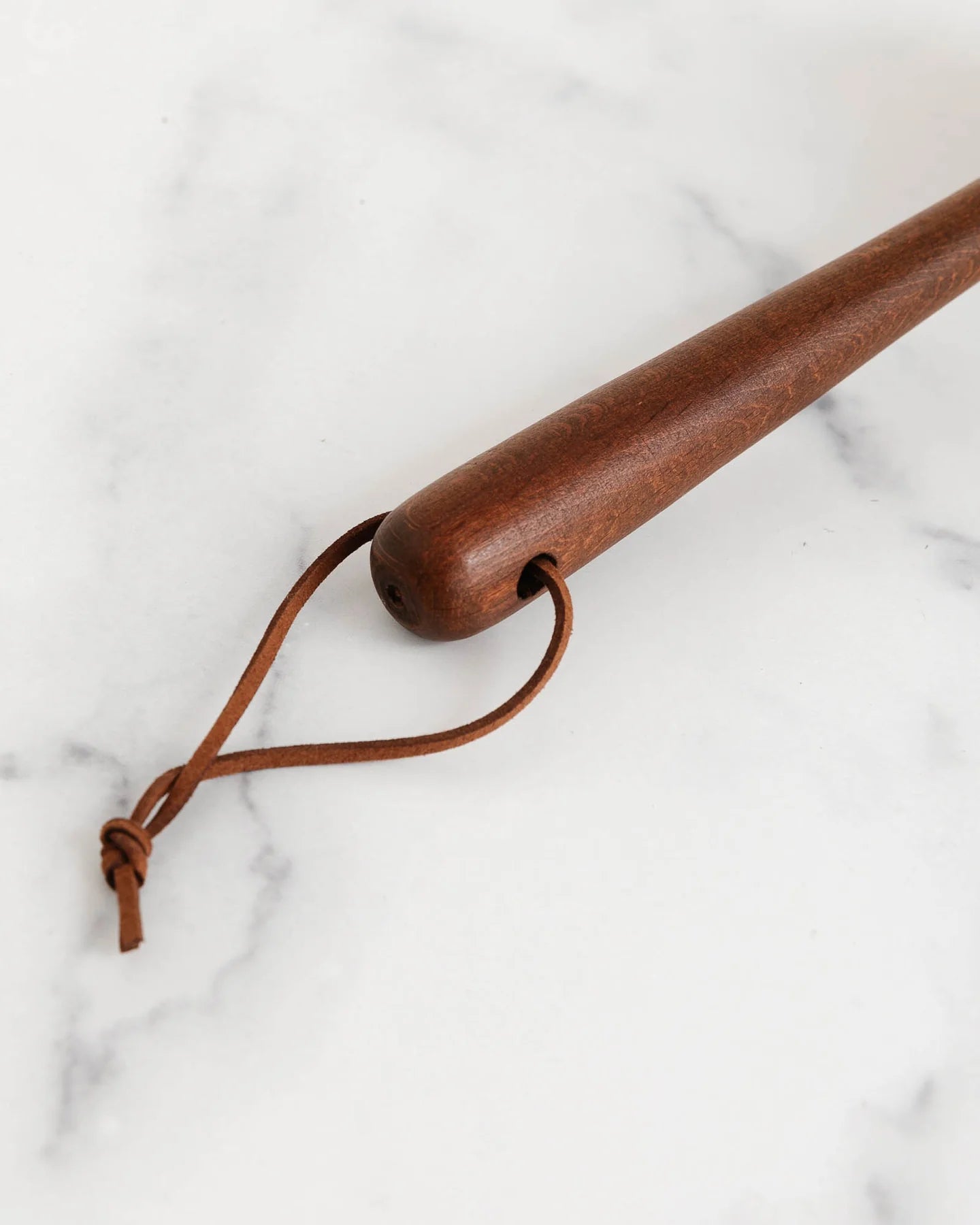 Beech Wood Dish Brush - Leather TIE