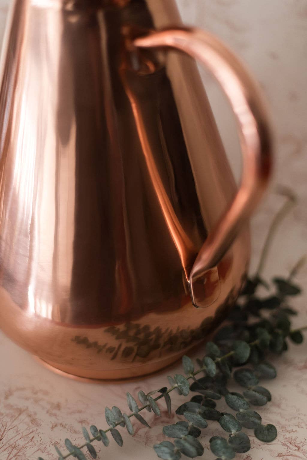 Large Copper haystack Heirloom pitcher