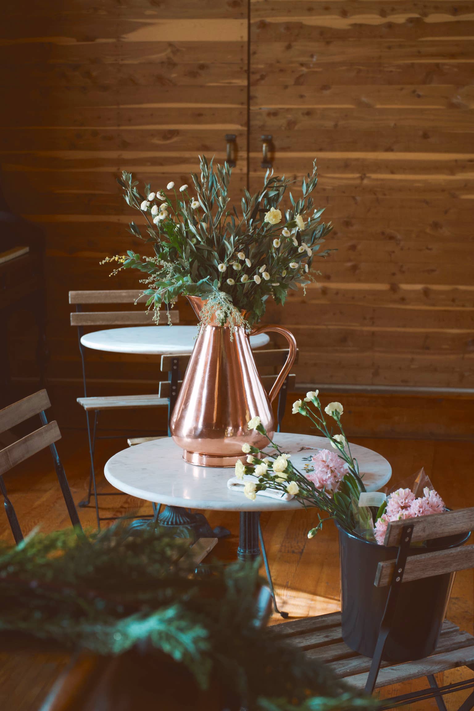 Large Copper haystack Heirloom pitcher