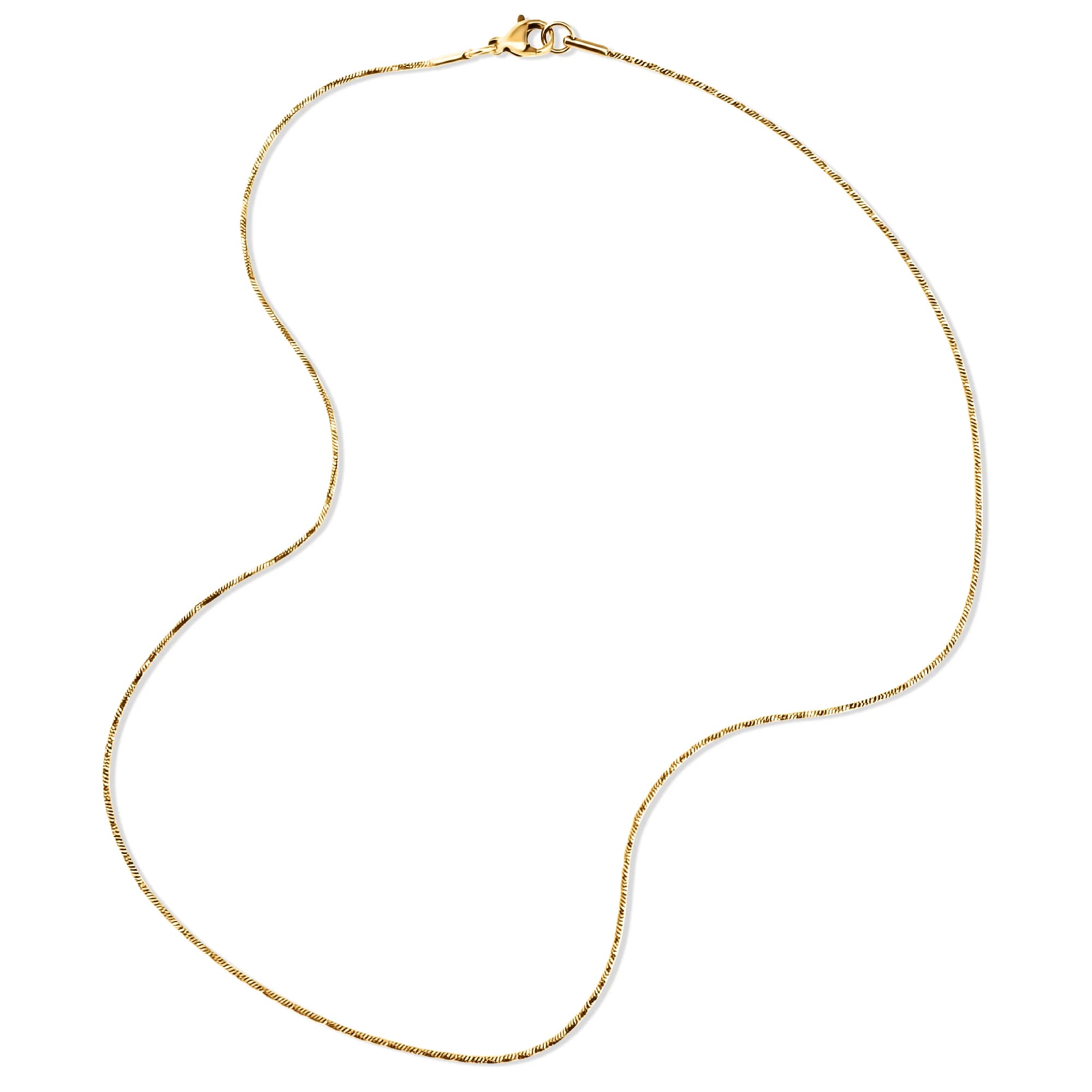 Piper Round Snake Chain Necklace