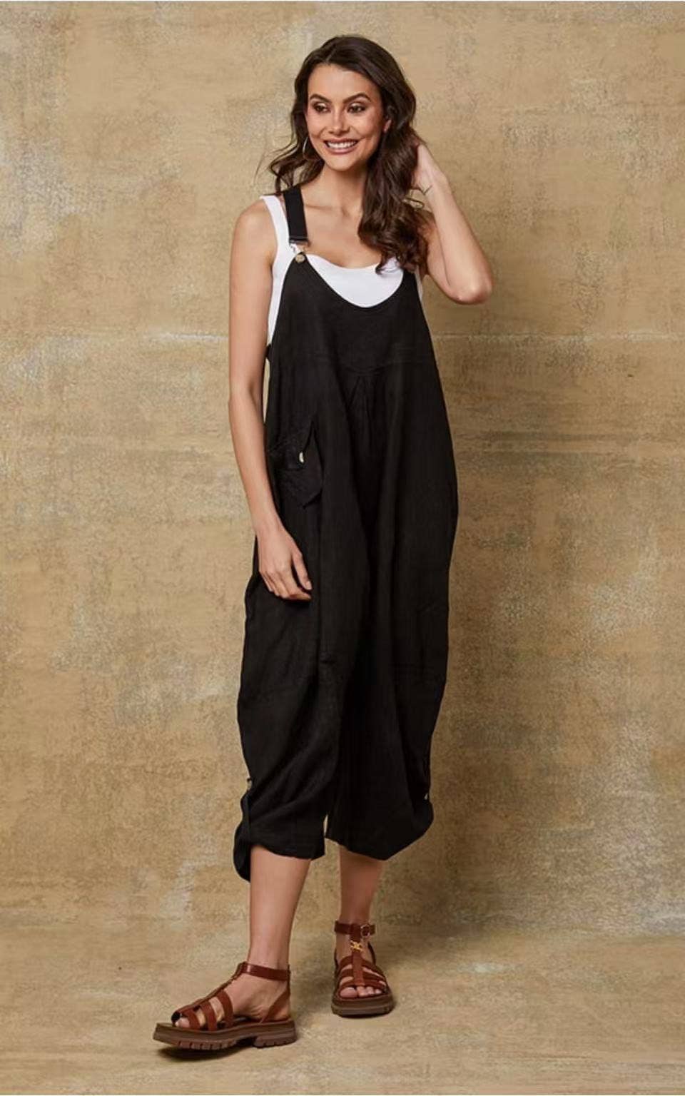 Provence Linen jumpsuit