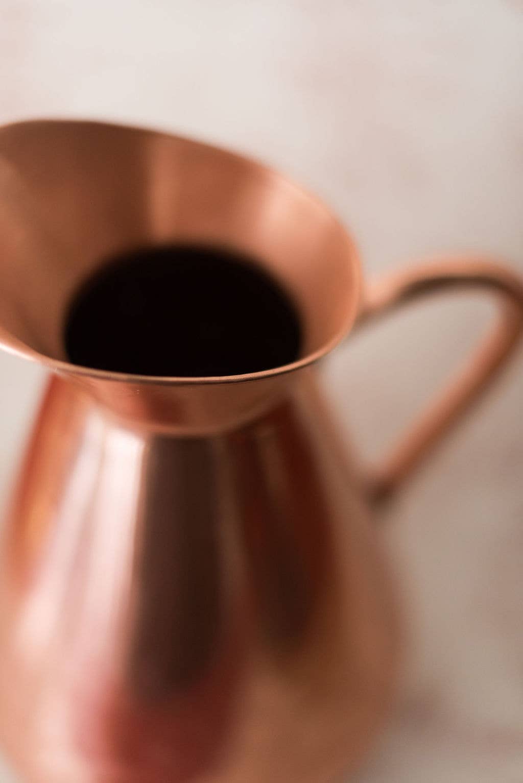 Large Copper haystack Heirloom pitcher
