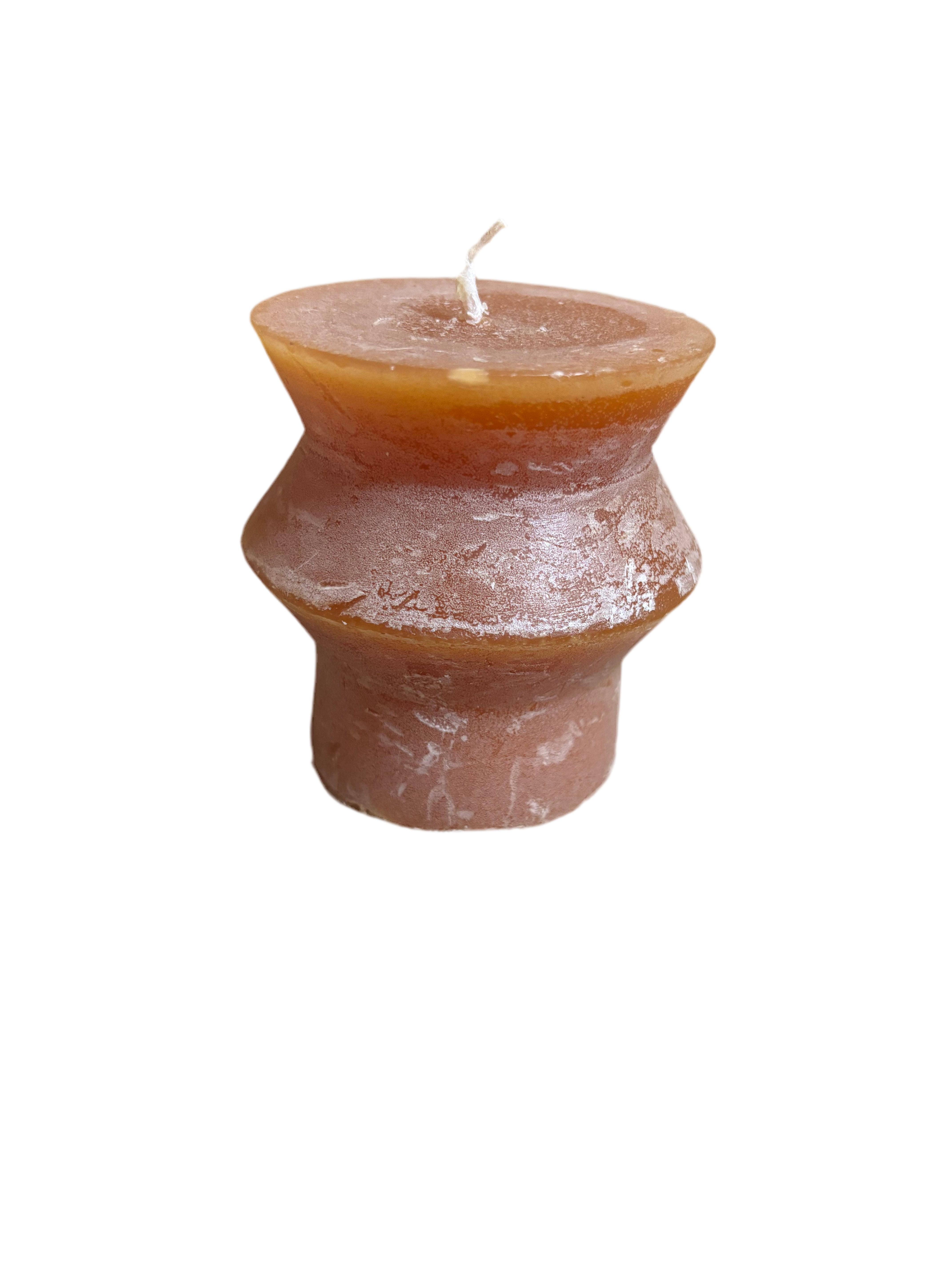 Unscented Pillar Candle: Spice