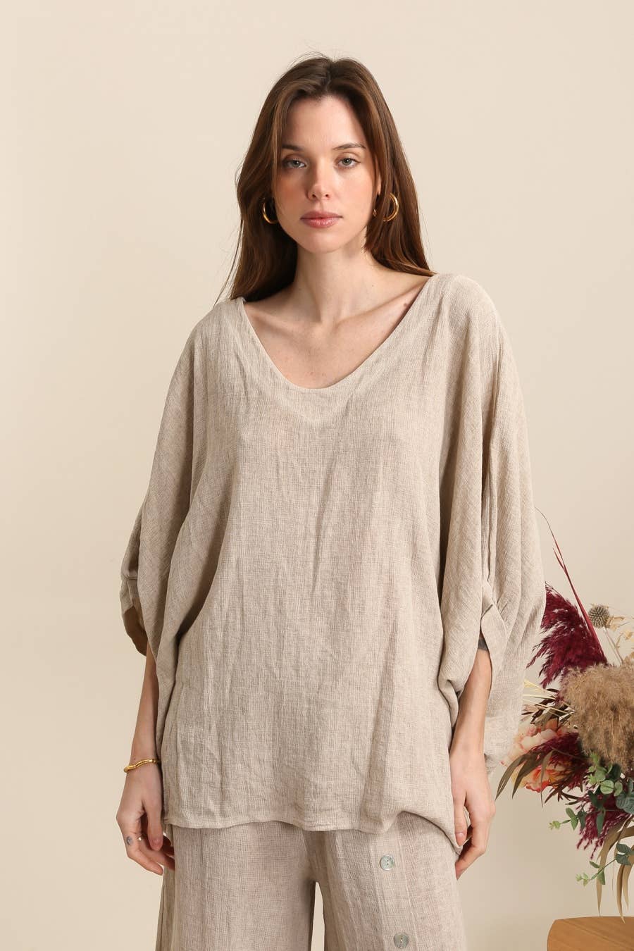 Paris Linen blouse