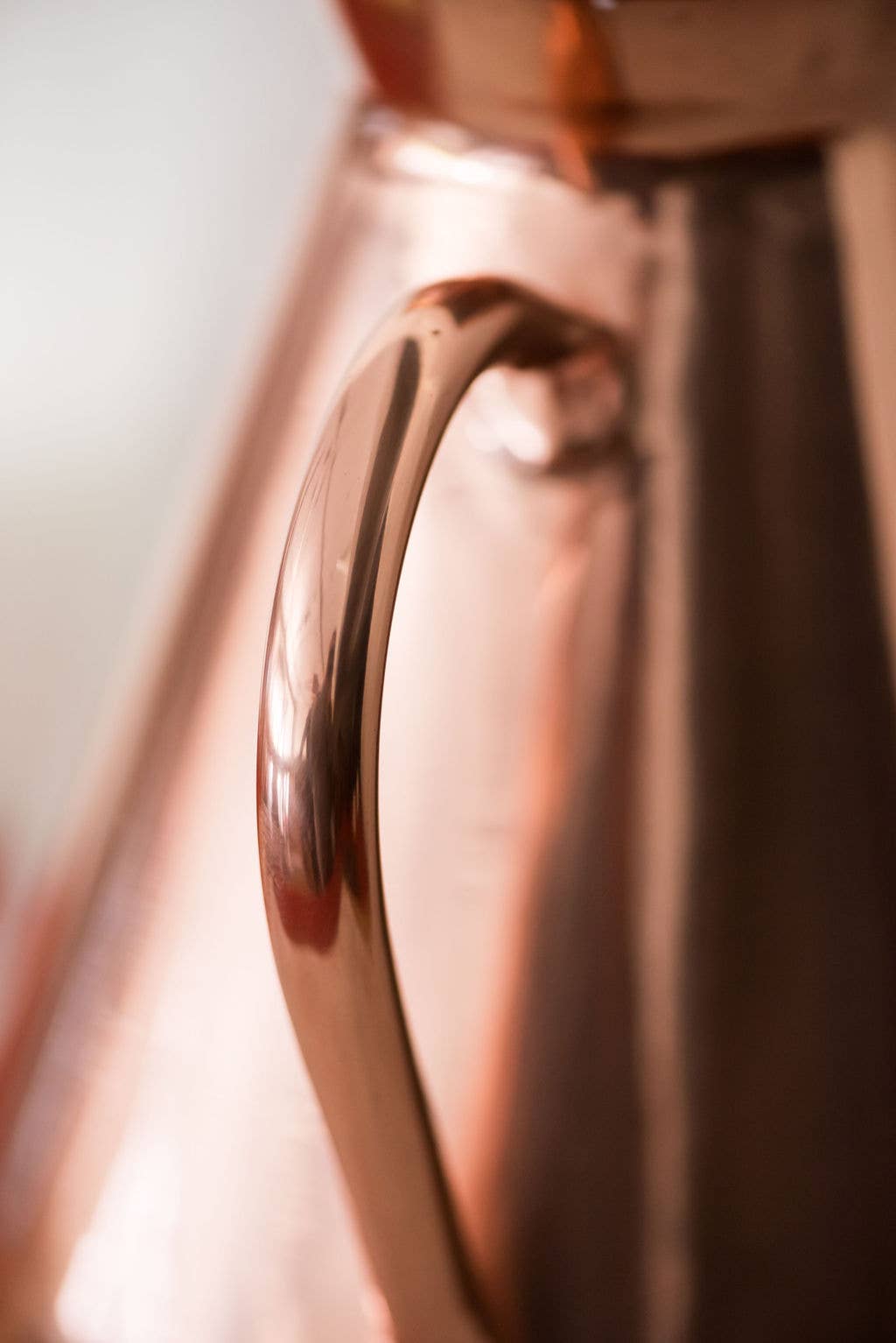 Large Copper haystack Heirloom pitcher