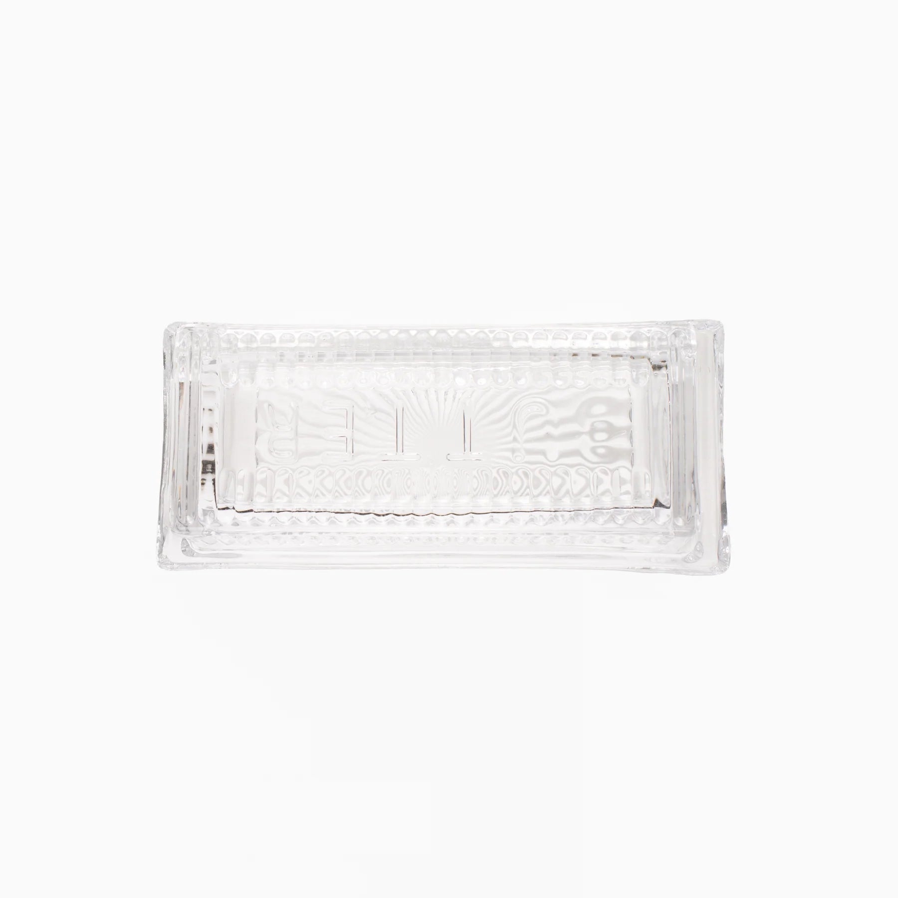 Glass Butter Dish