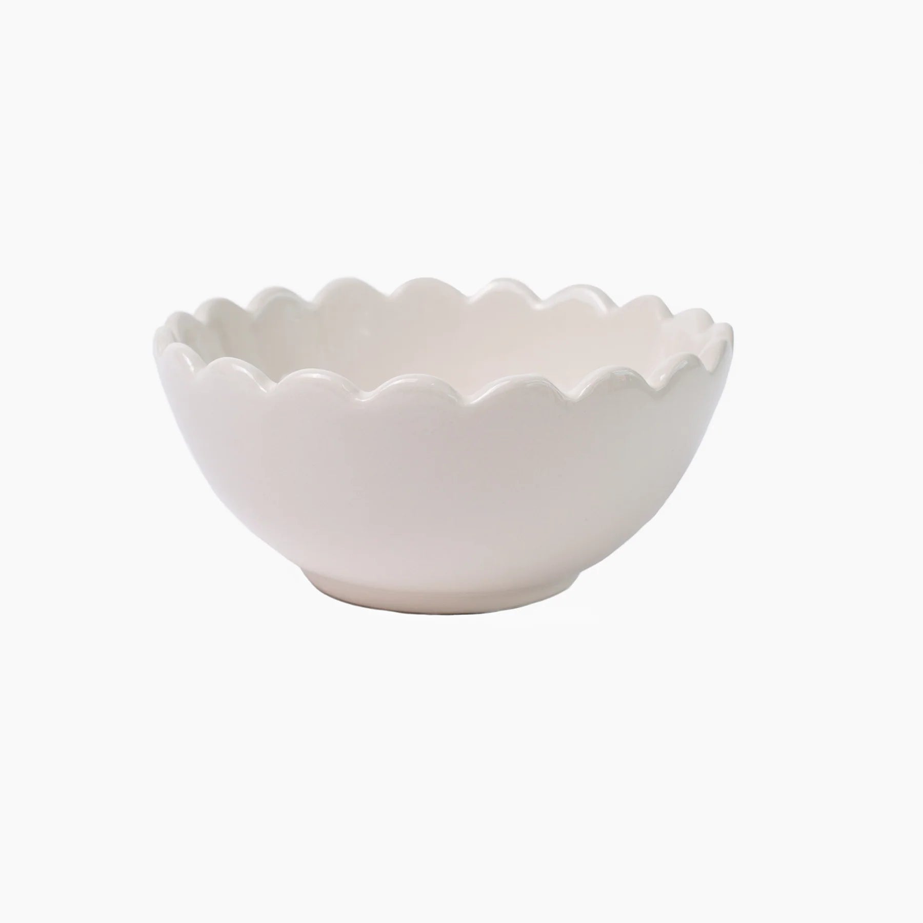 Scalloped Top Bowl