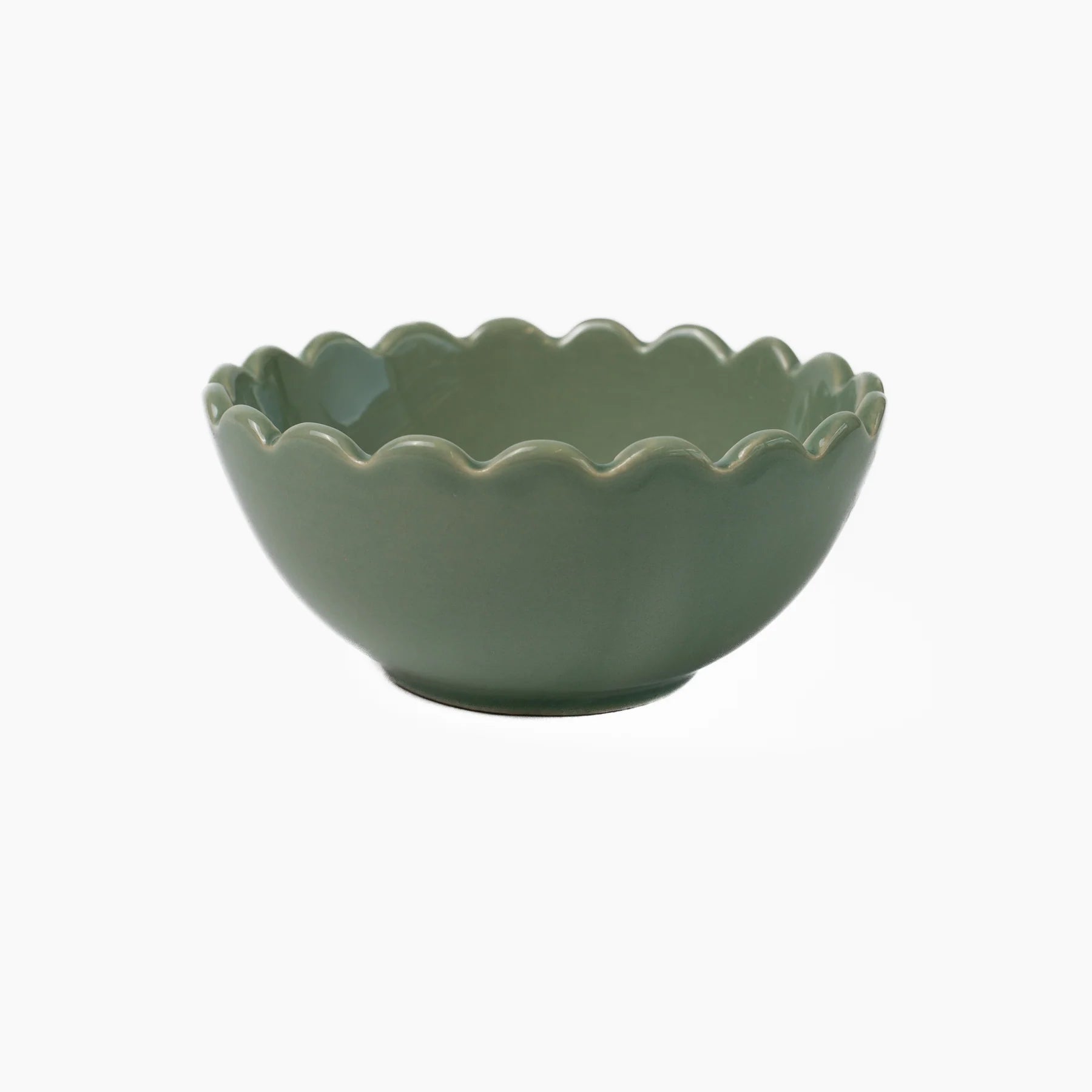Scalloped Top Bowl
