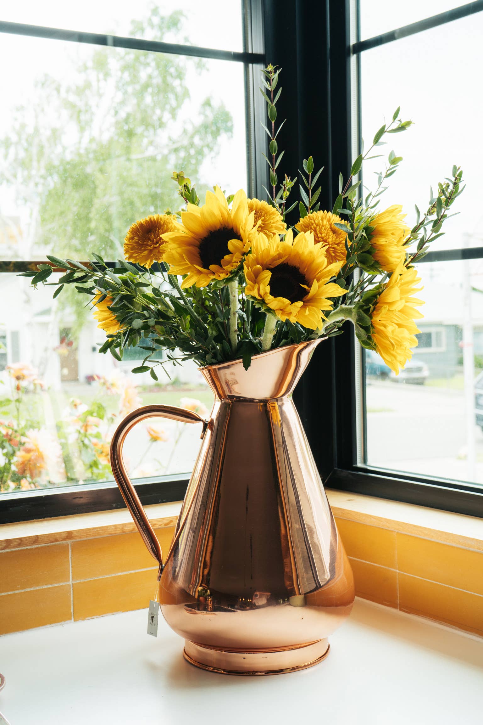 Large Copper haystack Heirloom pitcher