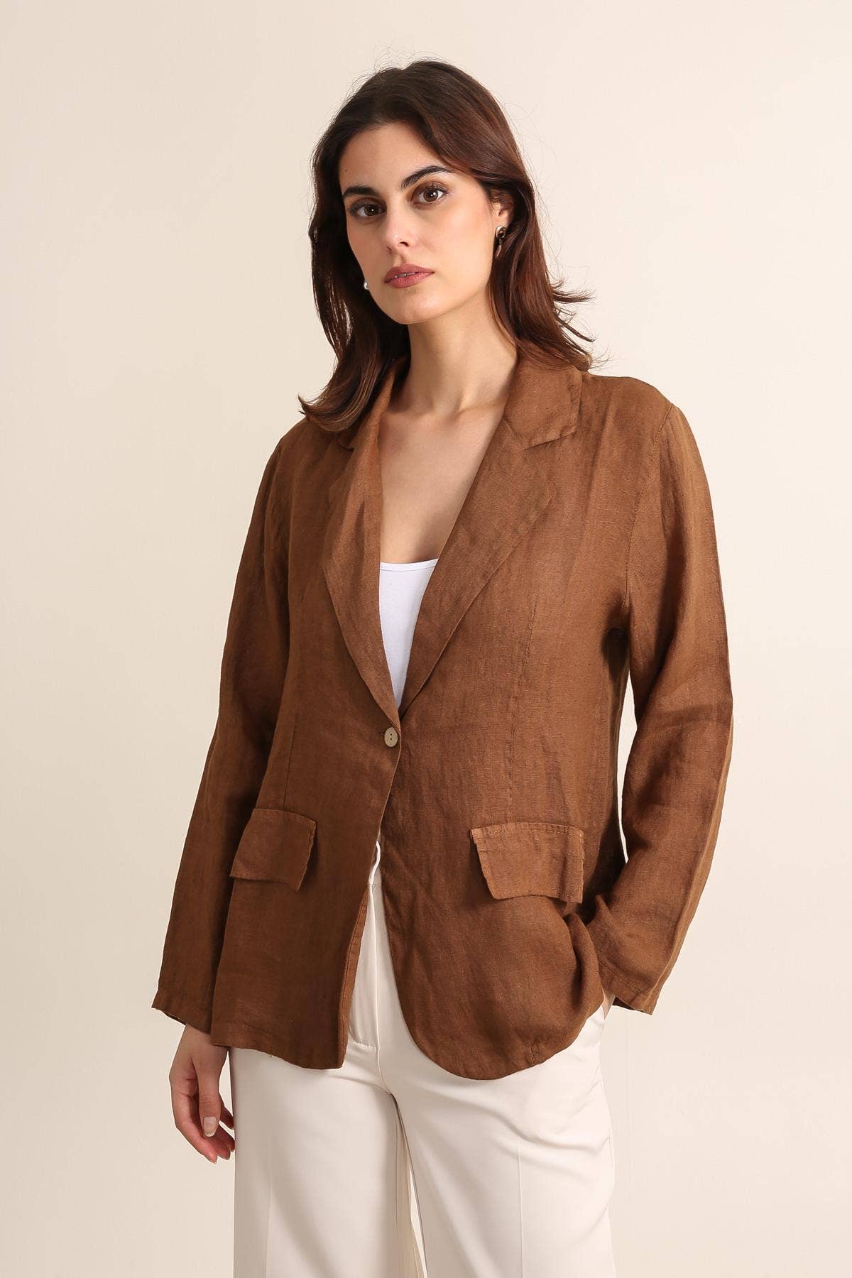 100% Linen Blazer