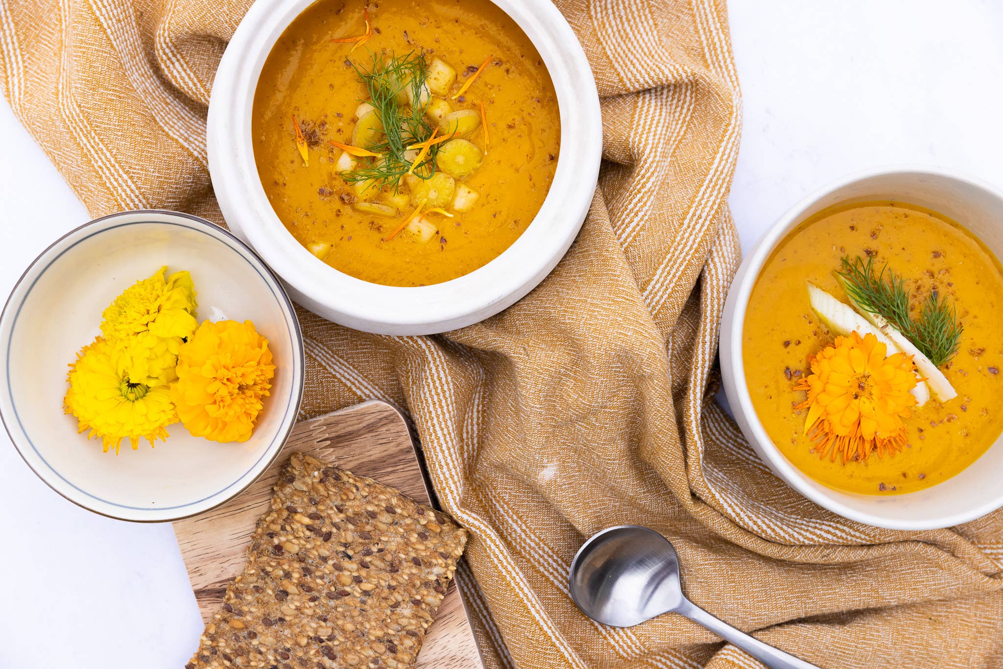 Carrot Ginger Dill Soup 32 oz - Plant Based & Gluten Free