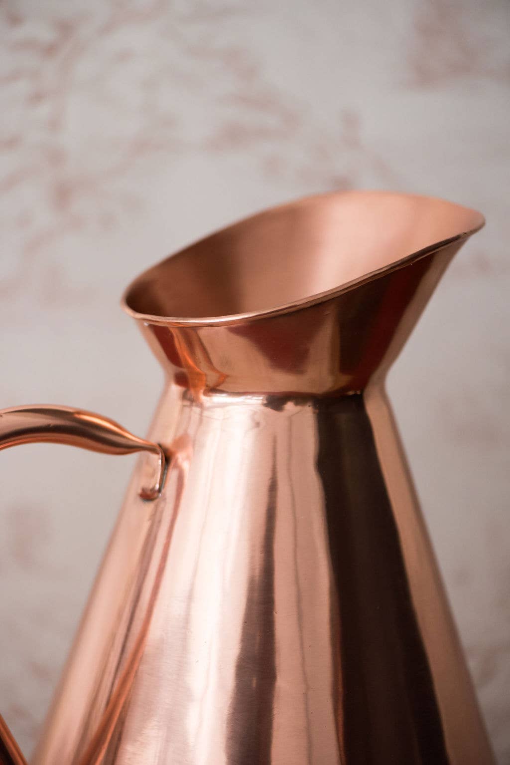 Large Copper haystack Heirloom pitcher