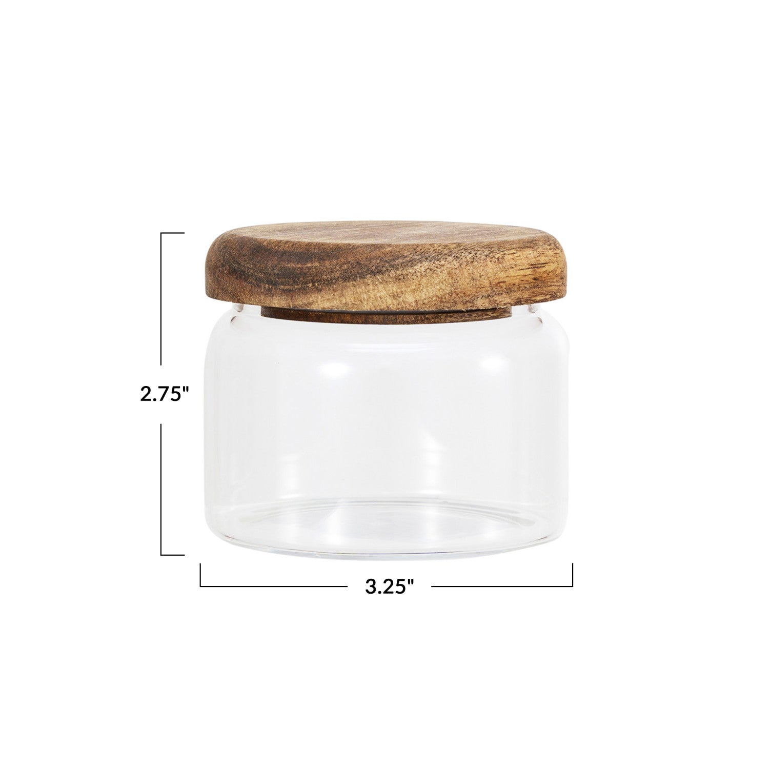 Glass Canister W/ Lid