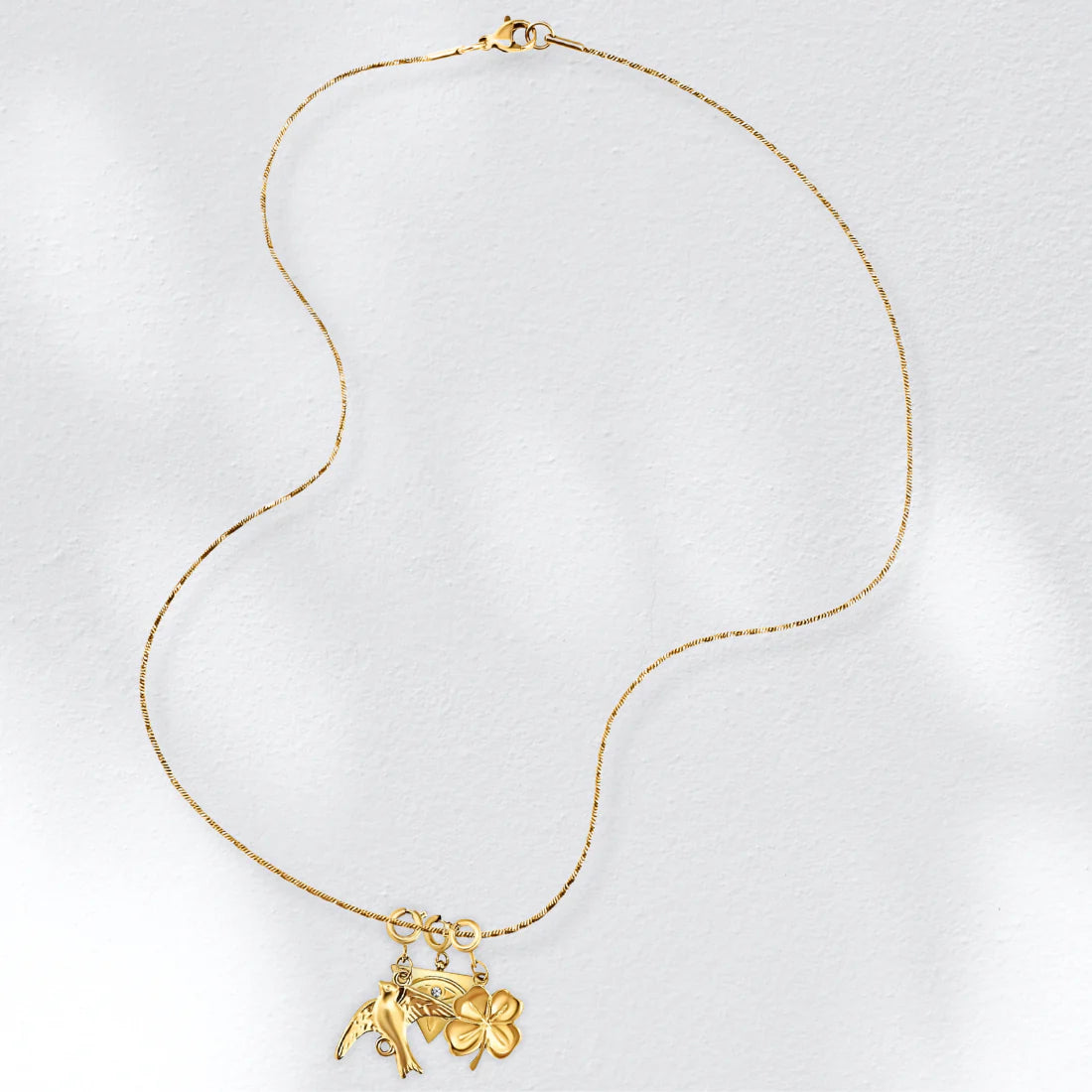 Piper Round Snake Chain Necklace