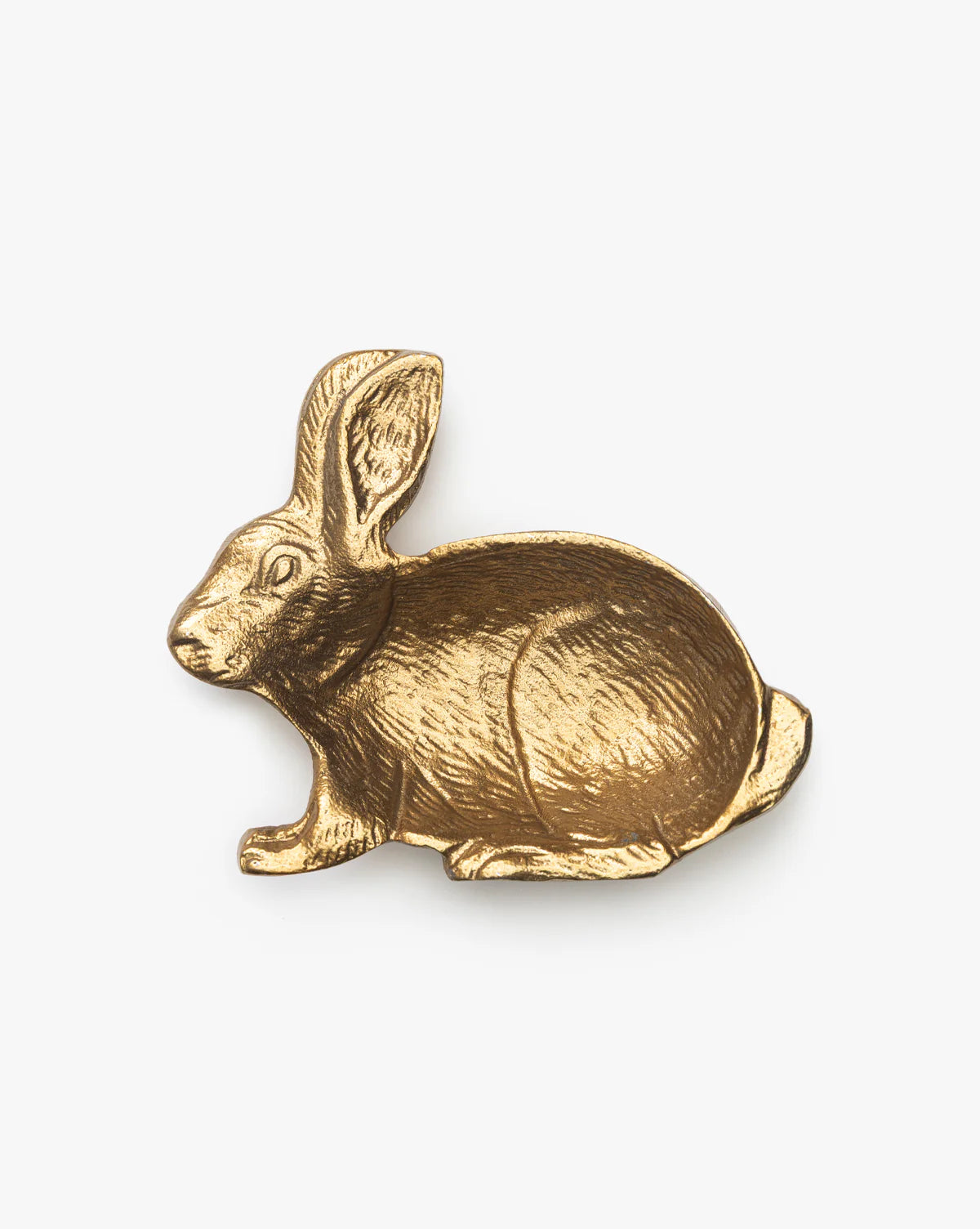 Gold Bunny Dish