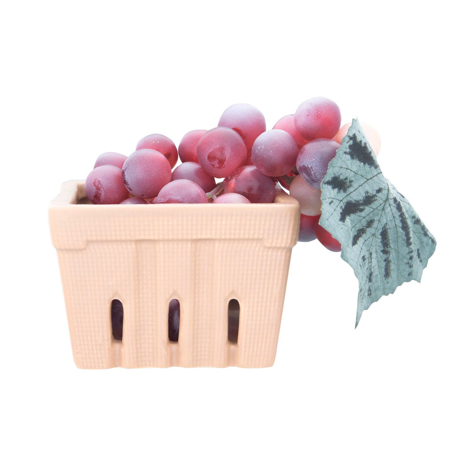 Textured Stoneware Berry Basket, 4 Colors