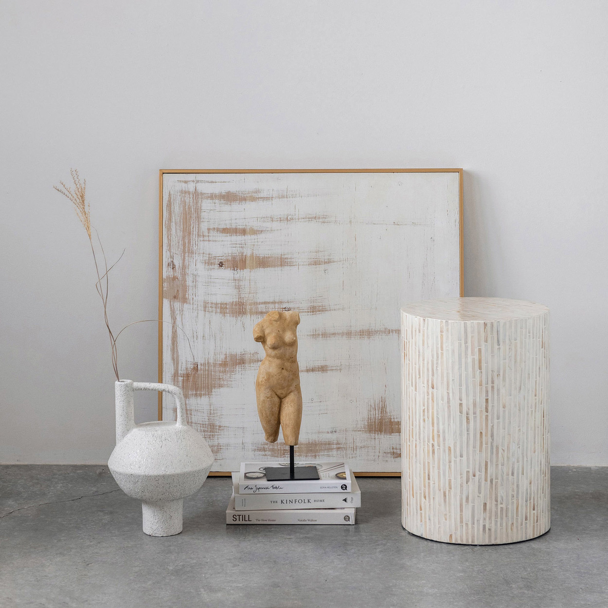 Female Body Figure on Metal Stand