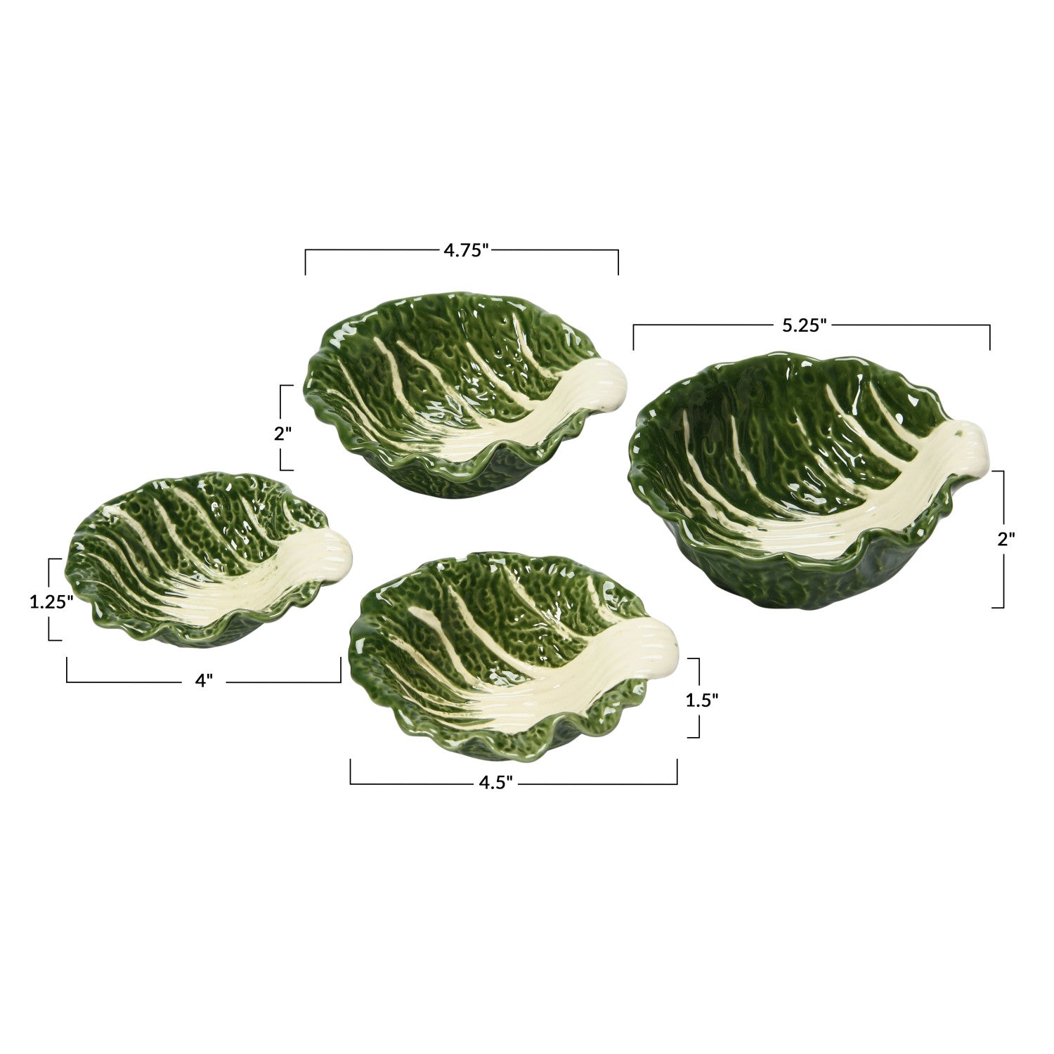 Cabbage Bowl Set