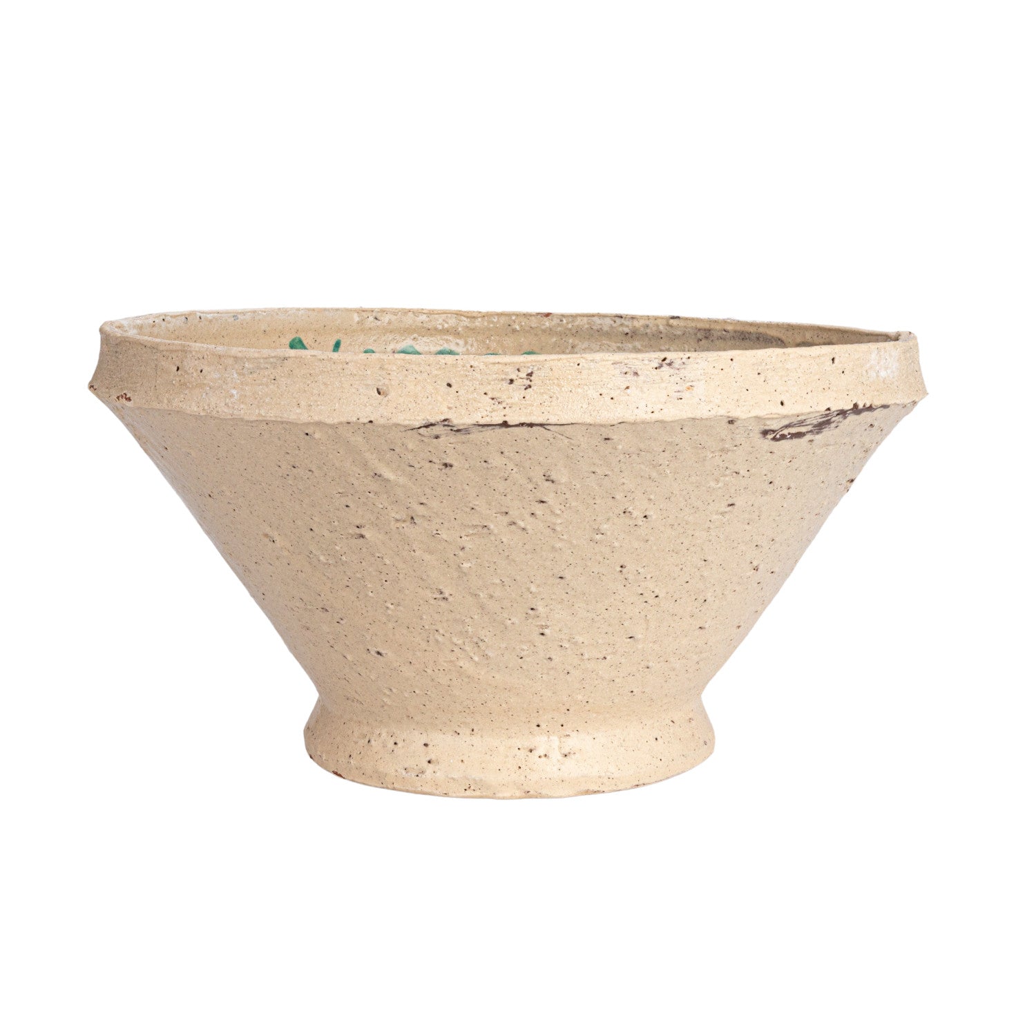 Hand-Painted Terra-cotta Bowl