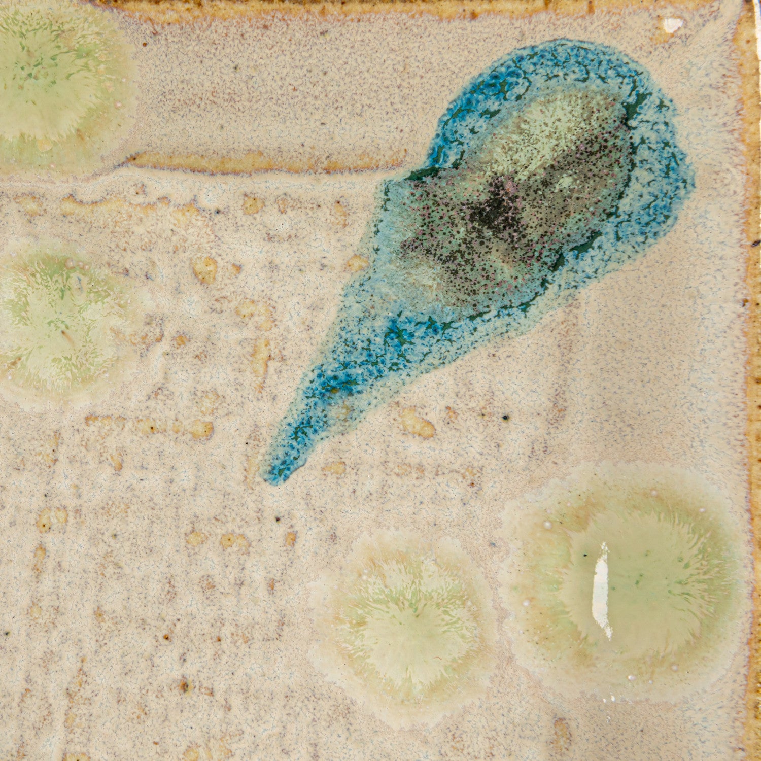 Hand-Painted Stoneware Platter