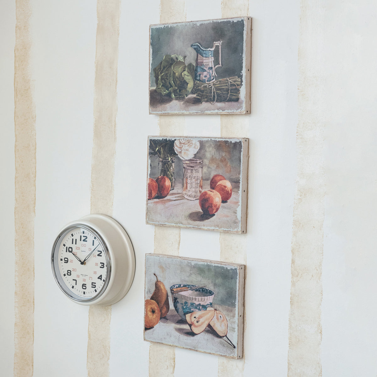 Cream Wall Clock