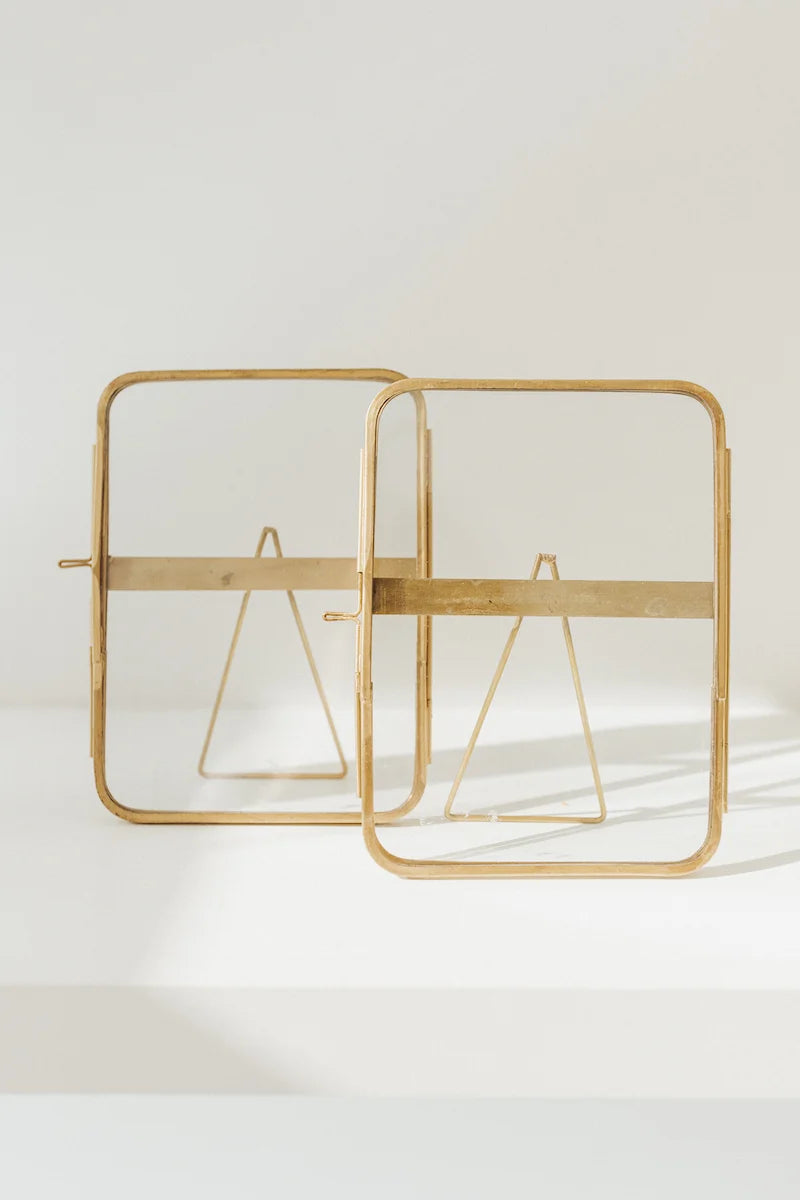 Rectangle Brass Picture Frame