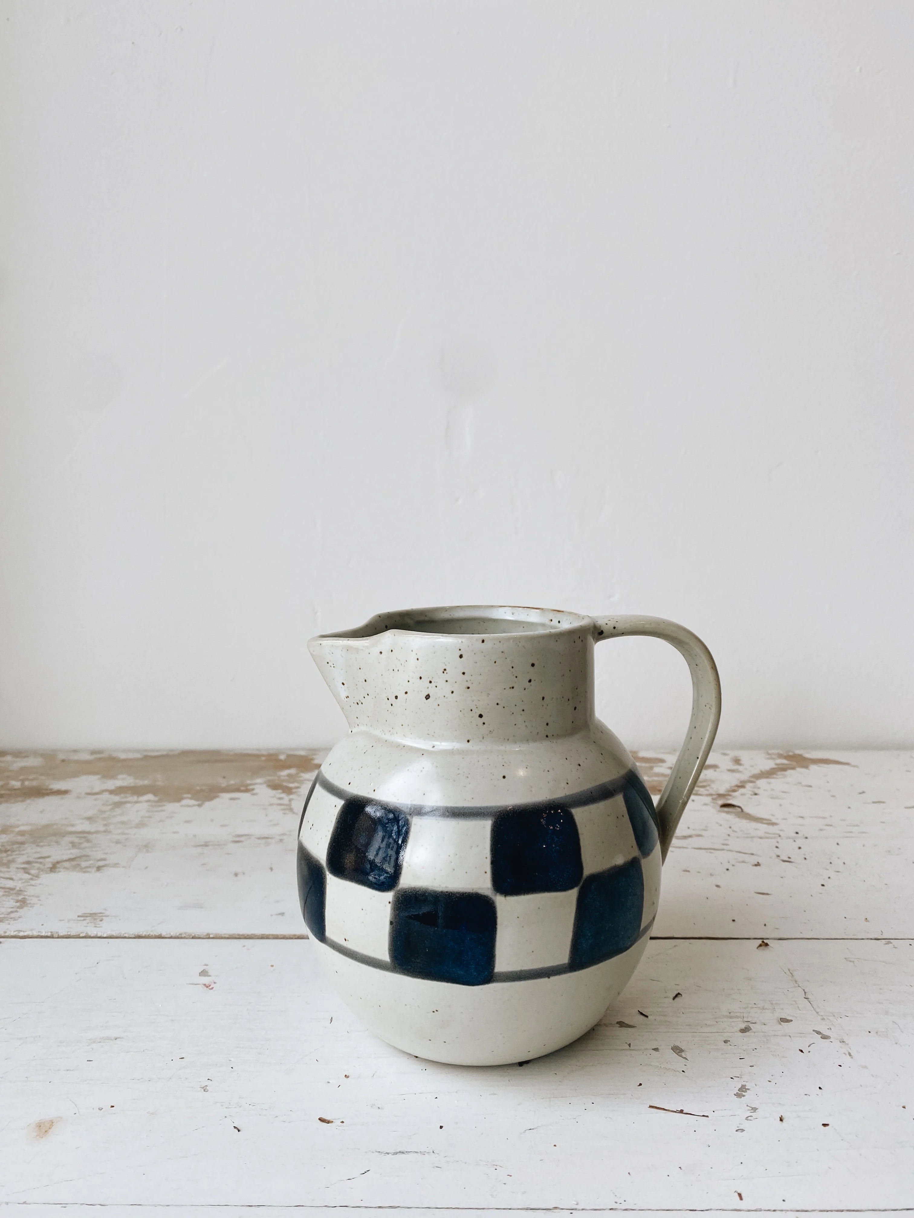 Checkered Pitcher