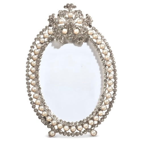 Round Pearl Picture Frame