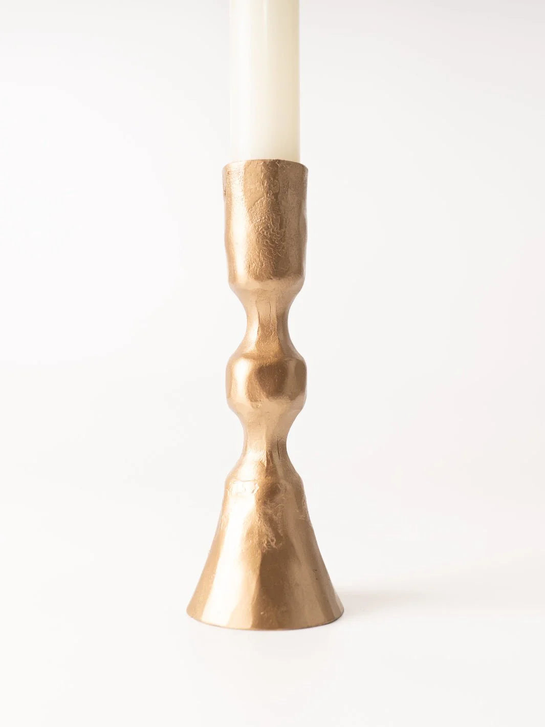 Antique Brass Taper Holders