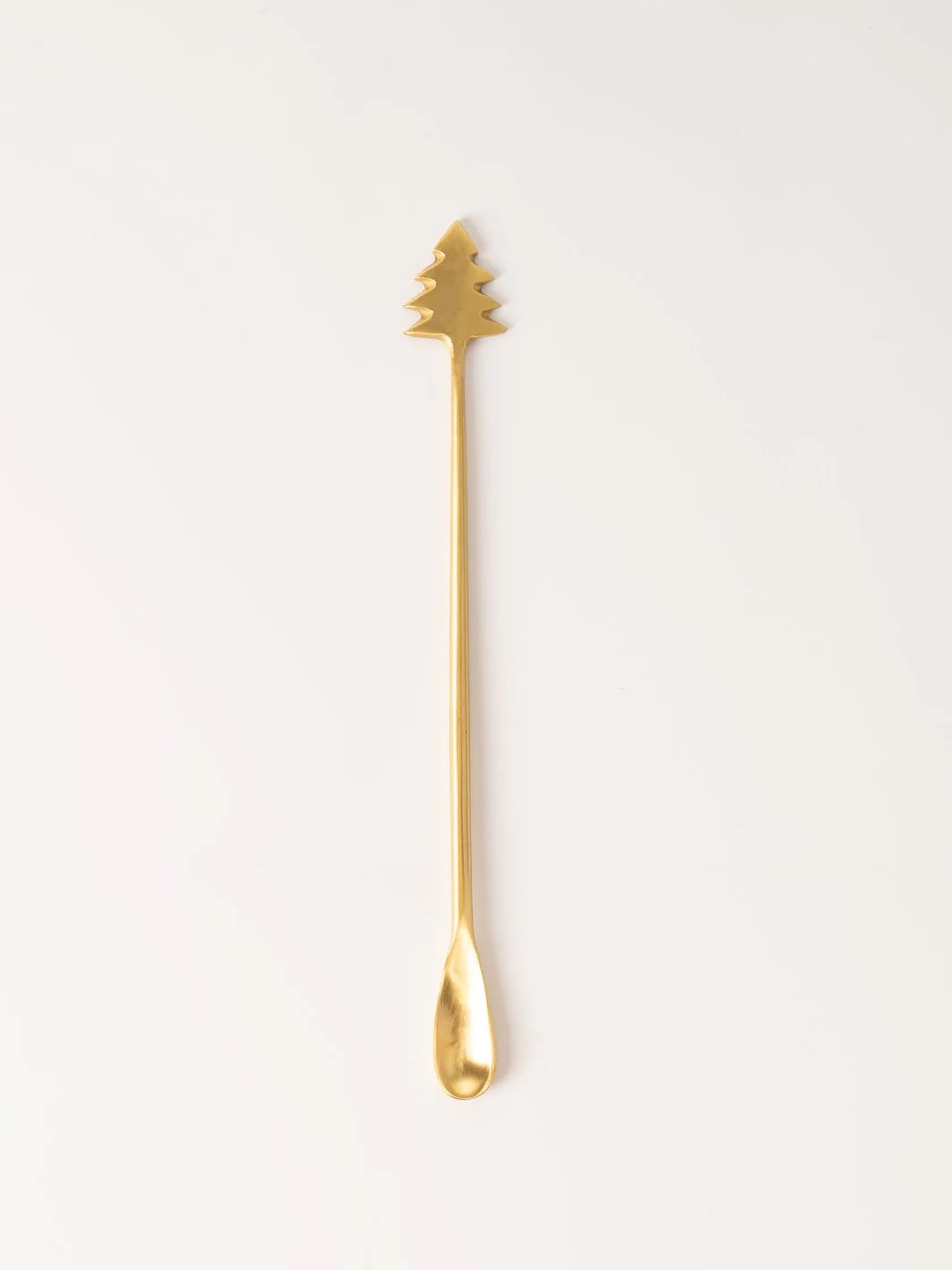 Brass Tree Cocktail Spoon