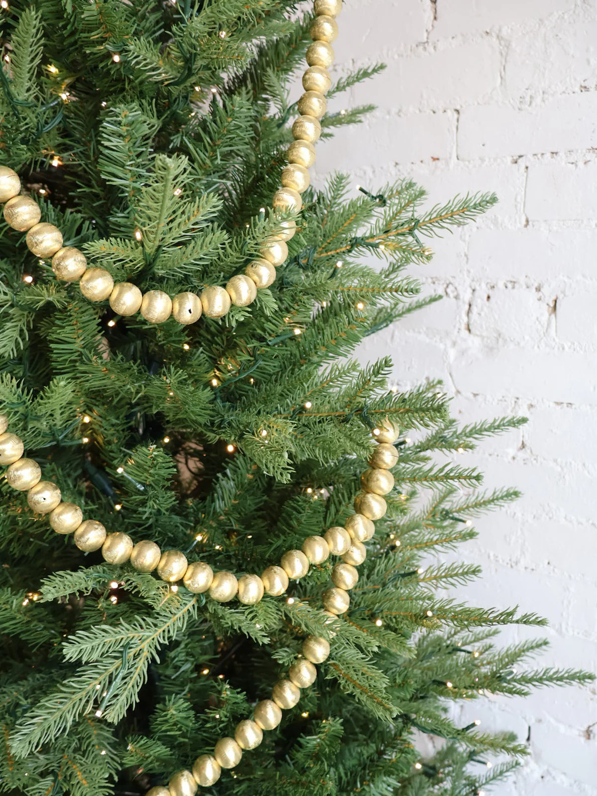 Embossed Metal Ball Garland