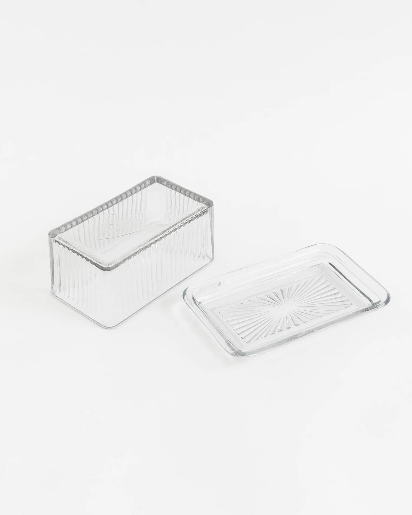 Glass Butter Dish