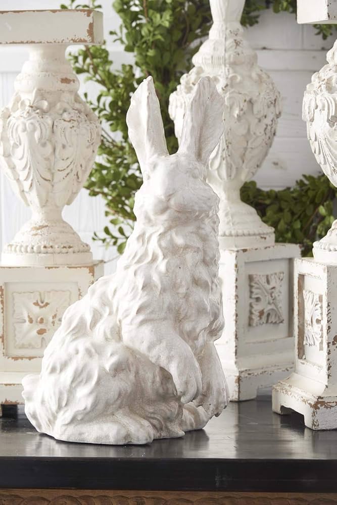 White Terracotta Bunny
