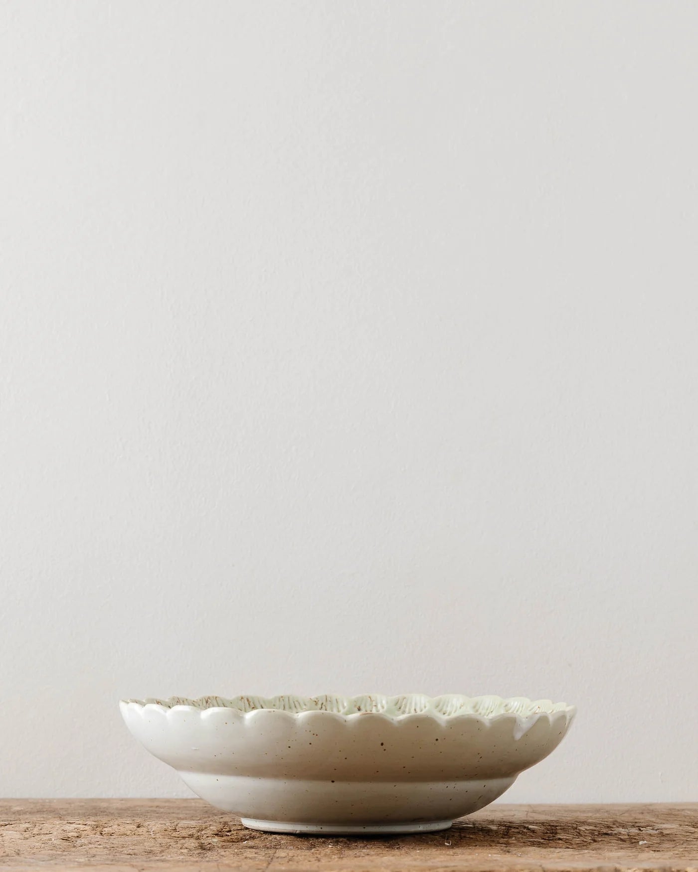 Scalloped Edge Bowl