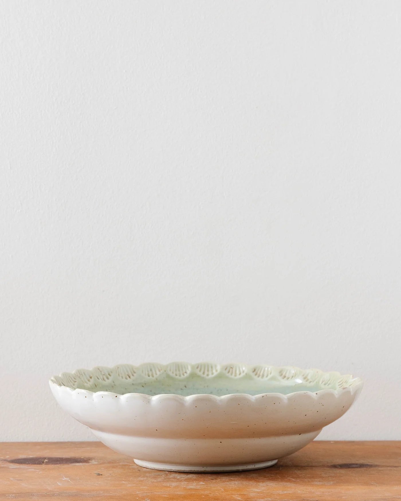 Scalloped Edge Bowl