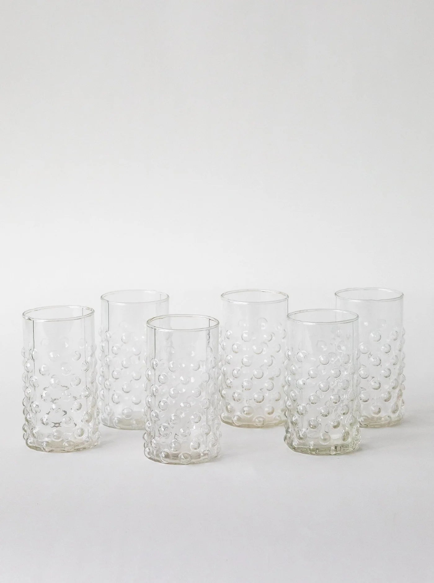 Hobnail Drinking Glass