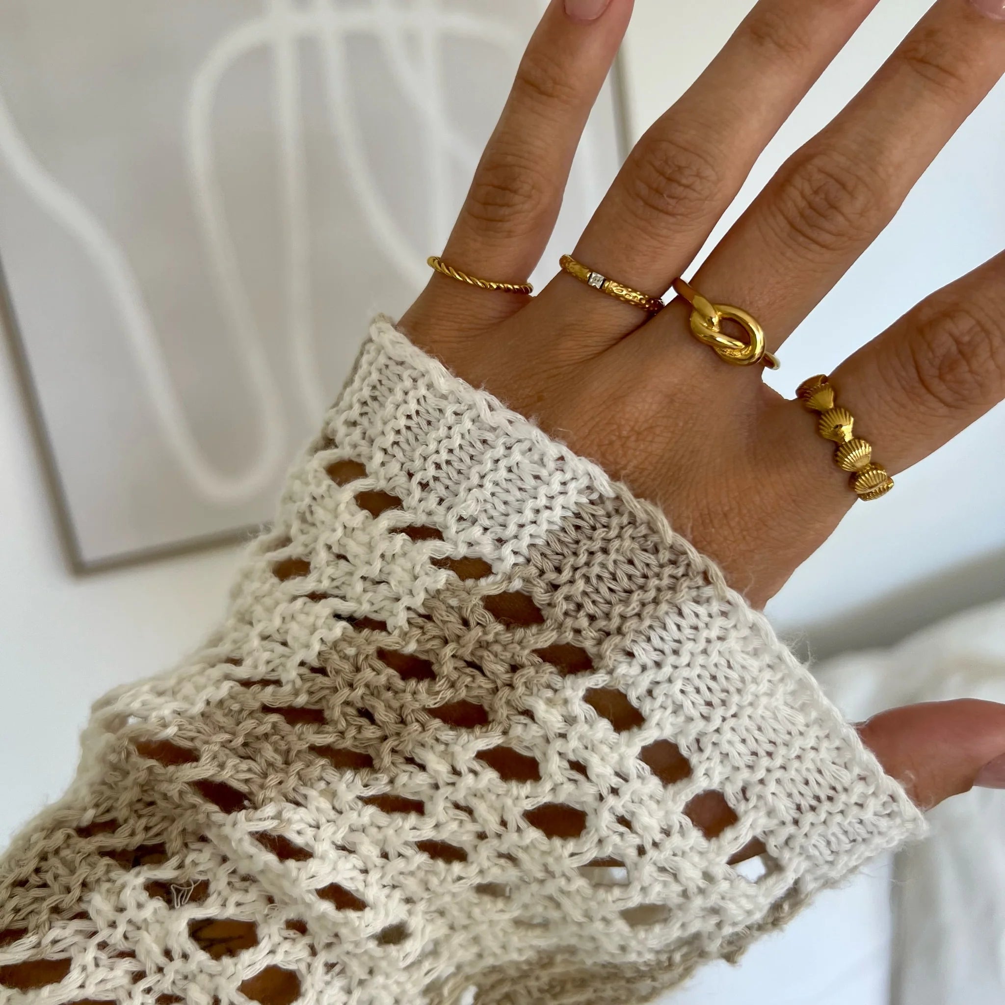 Libby Shell Ring