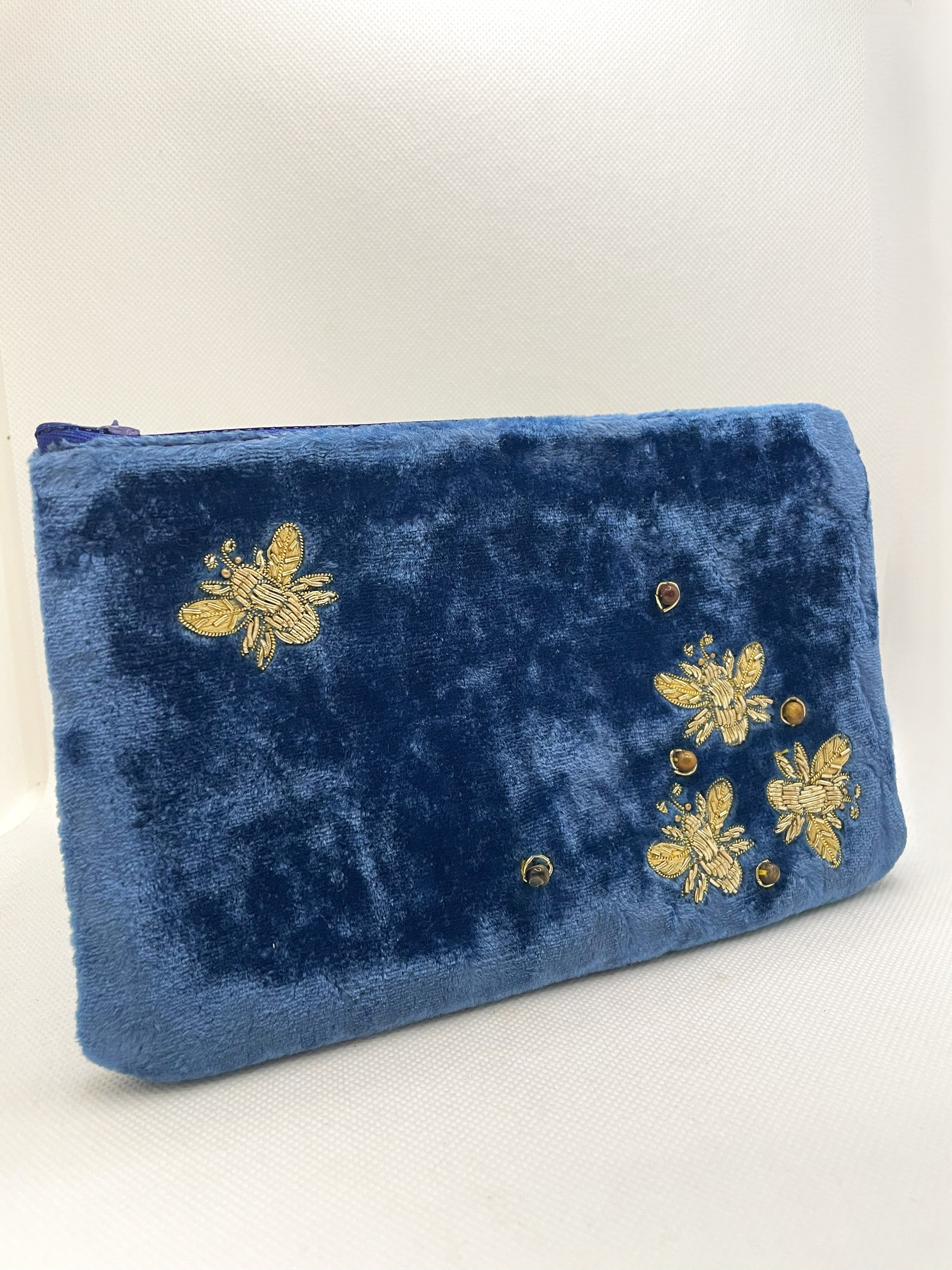 Velvet Bee Pouch