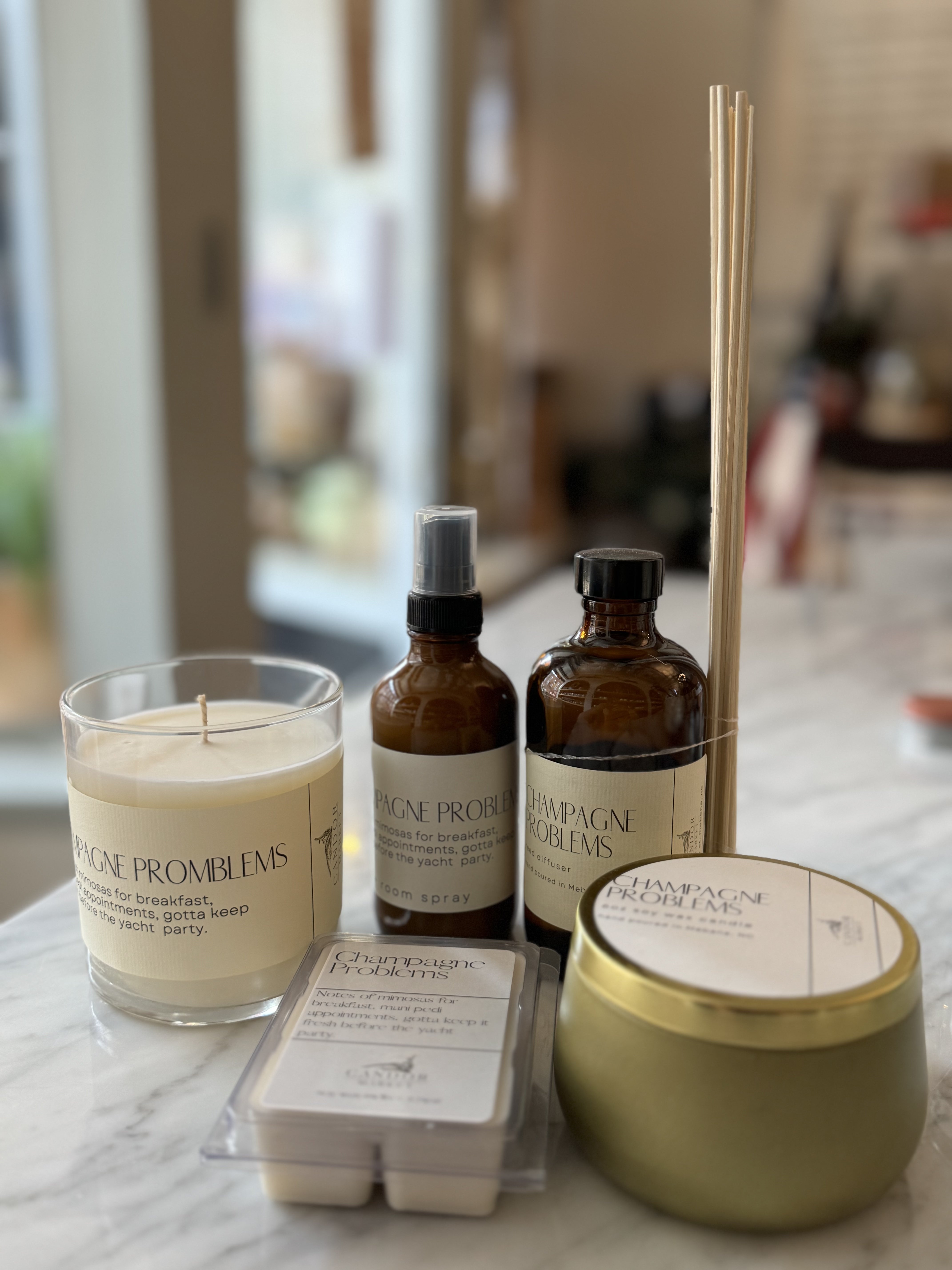 Champagne Problems Candle
