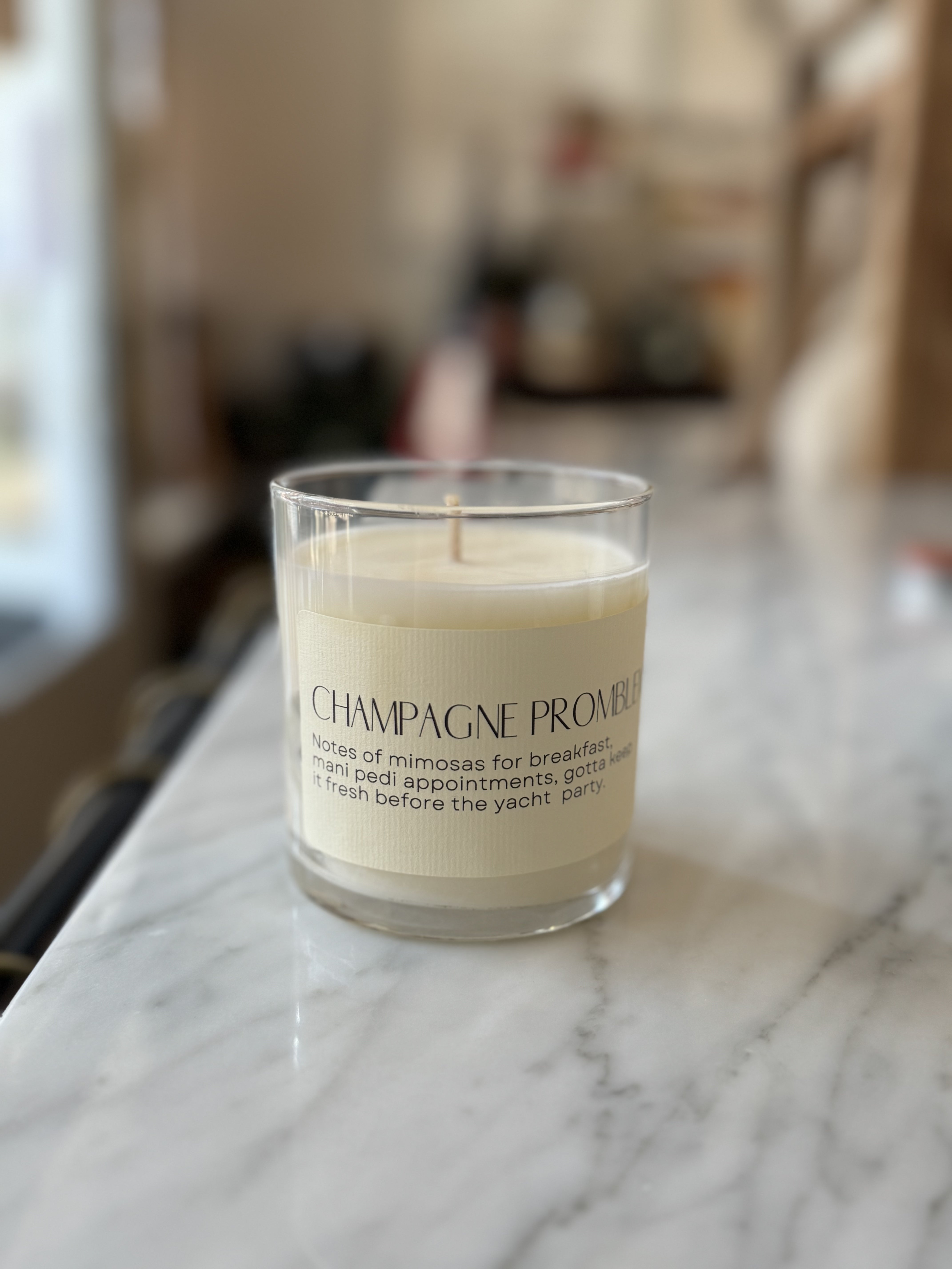 Champagne Problems Candle