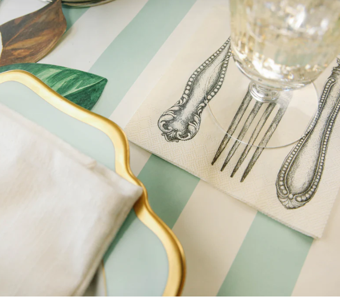 Seafoam Classic Stripe Runner