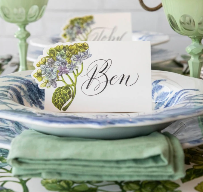 Hydrangea Place Card