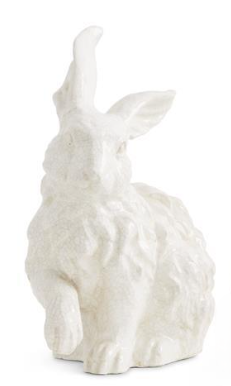 White Terracotta Bunny