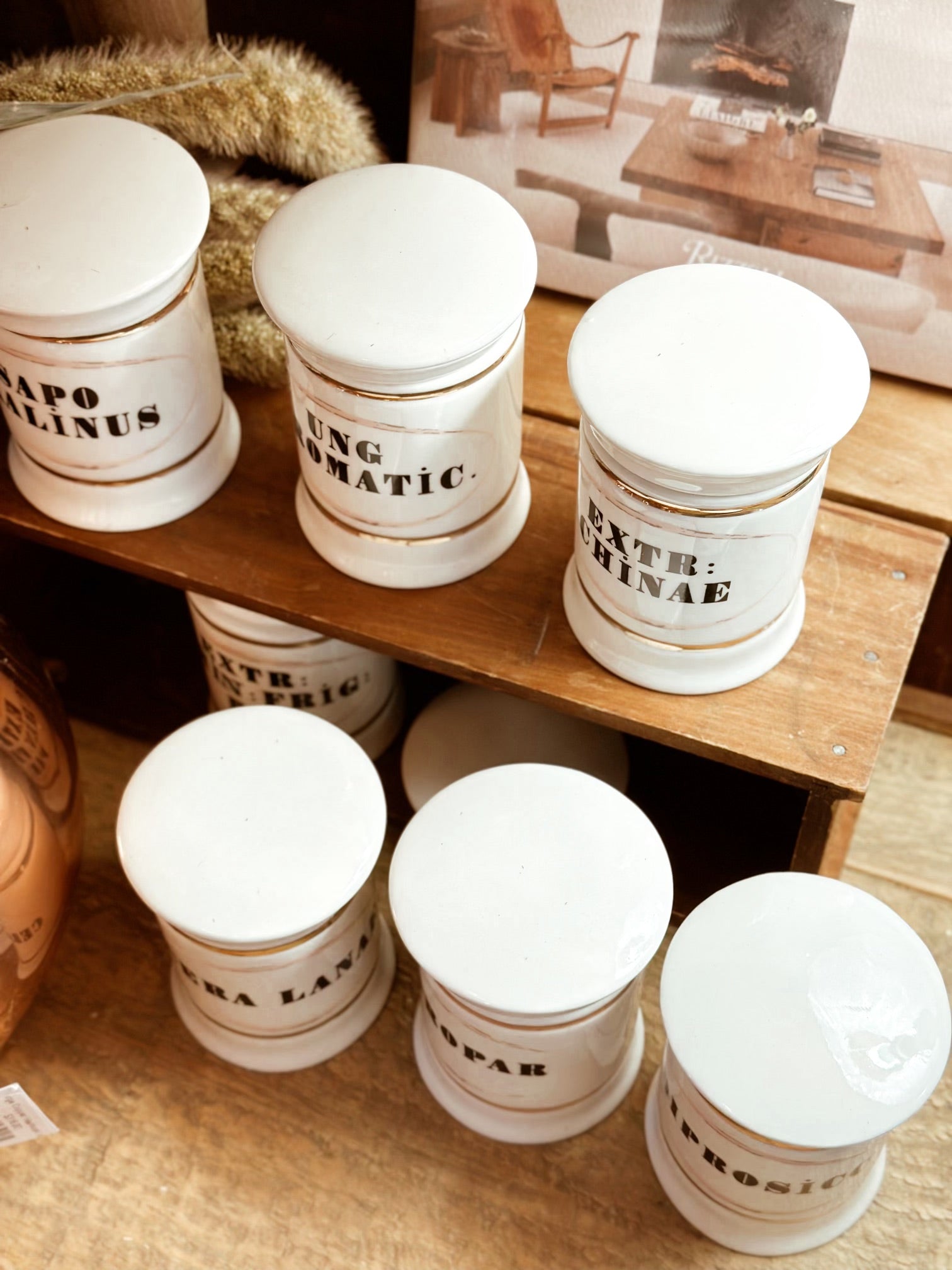 Ceramic Apothecary Jar