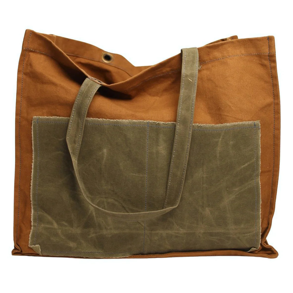 Distressed Canvas Tote
